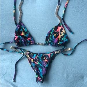 Bikini 👙 with Swarovski crystals